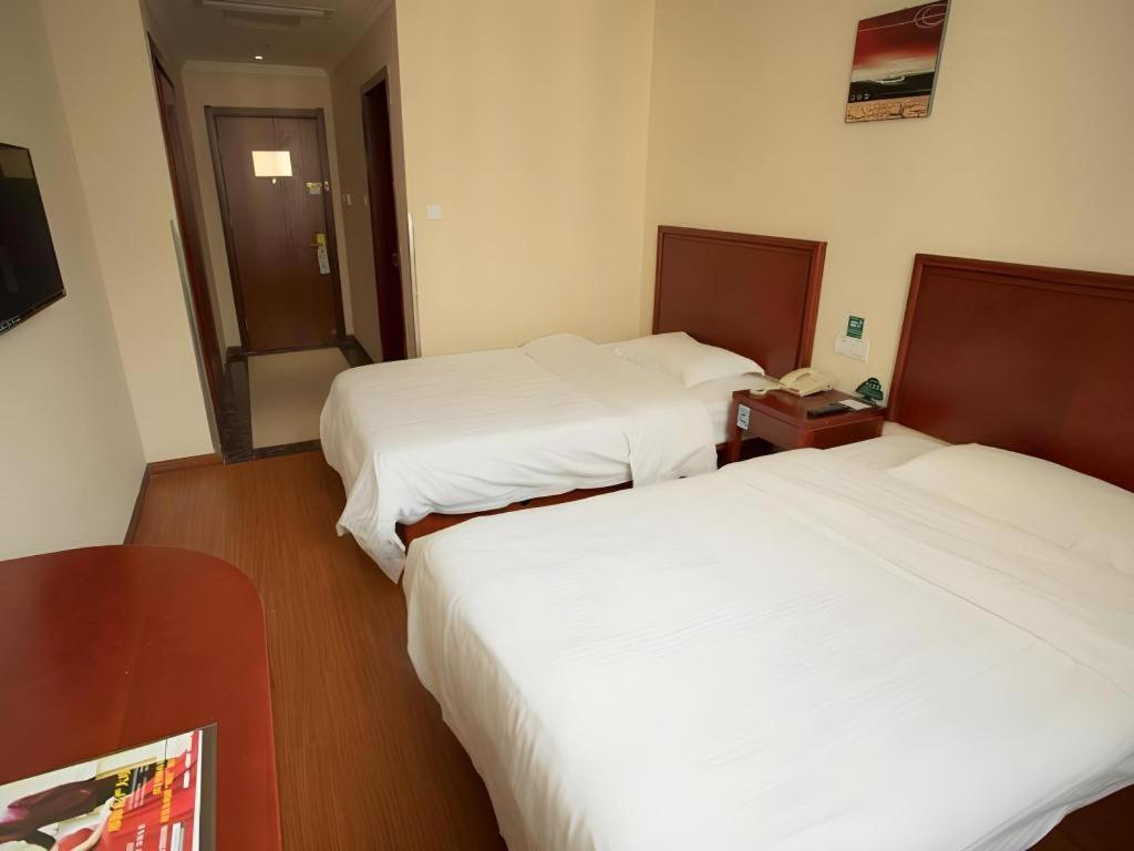 Greentree Inn Suzhou Railway Station North Square Haobainian Wedding Dress City Express Hotel Bagian luar foto
