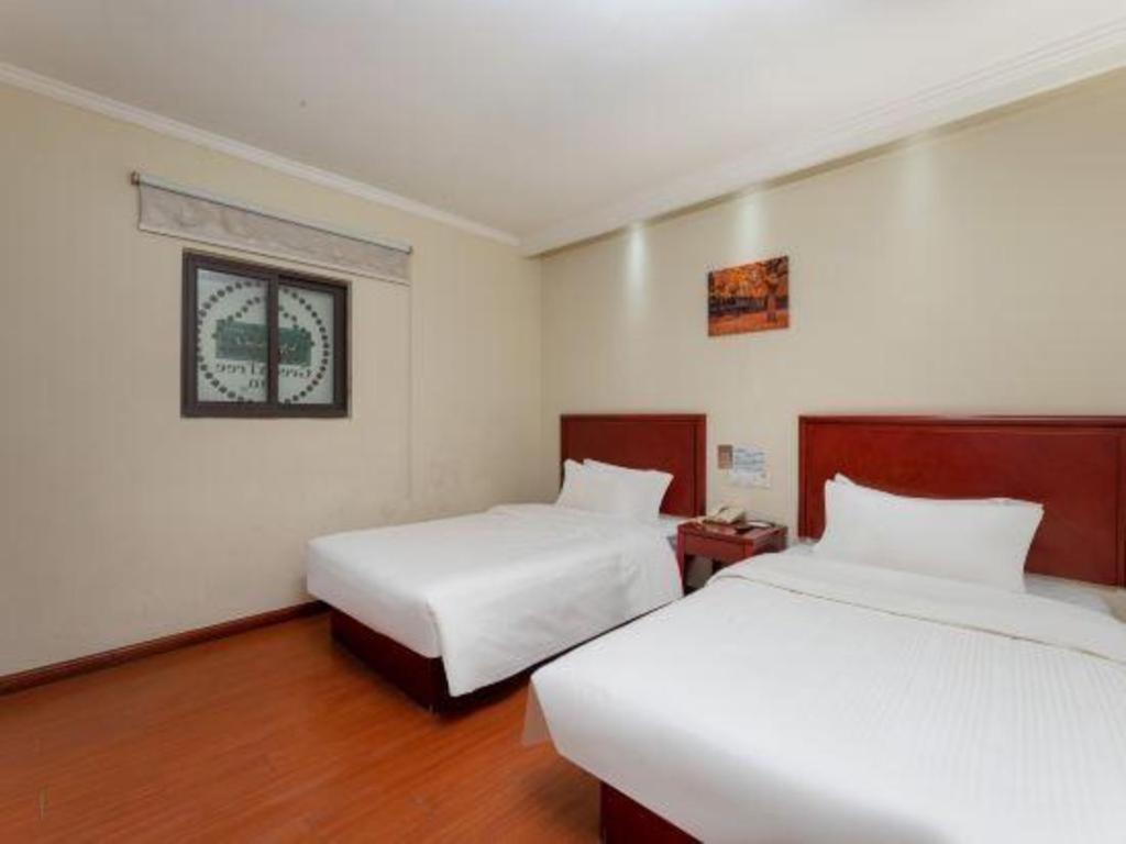Greentree Inn Suzhou Railway Station North Square Haobainian Wedding Dress City Express Hotel Bagian luar foto